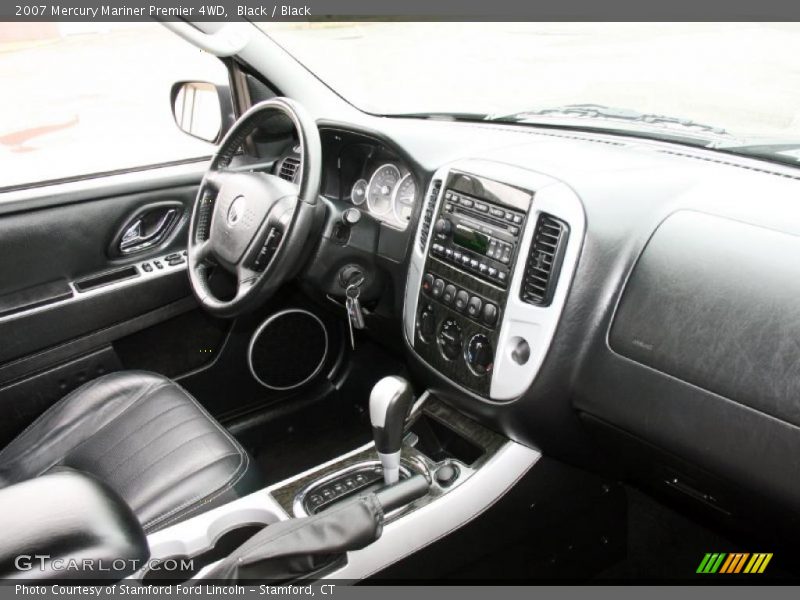 Black / Black 2007 Mercury Mariner Premier 4WD