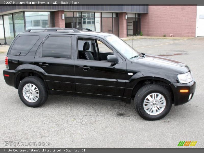 Black / Black 2007 Mercury Mariner Premier 4WD