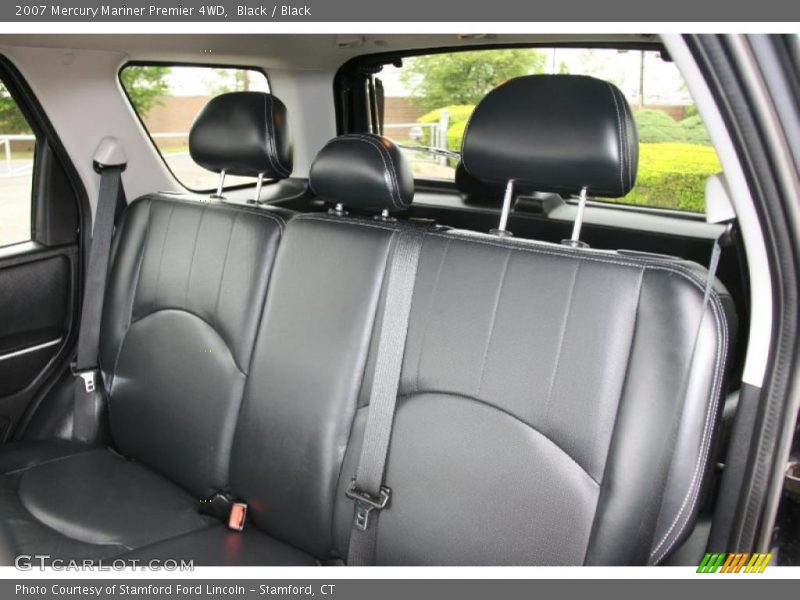 Black / Black 2007 Mercury Mariner Premier 4WD