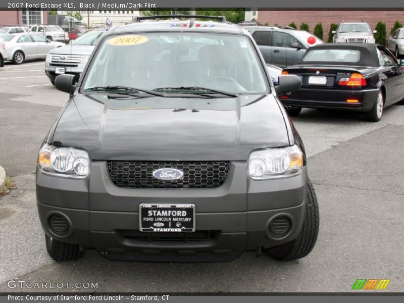 Black / Medium/Dark Flint 2007 Ford Escape XLS