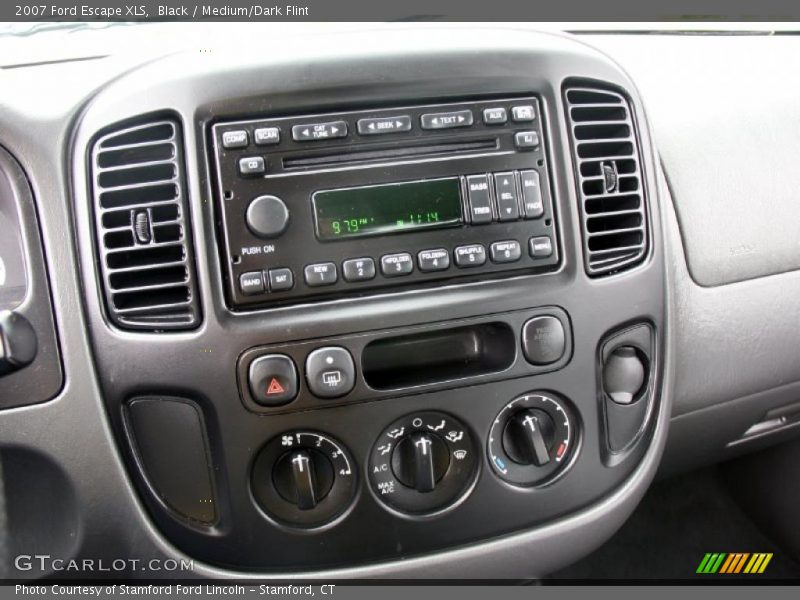 Black / Medium/Dark Flint 2007 Ford Escape XLS