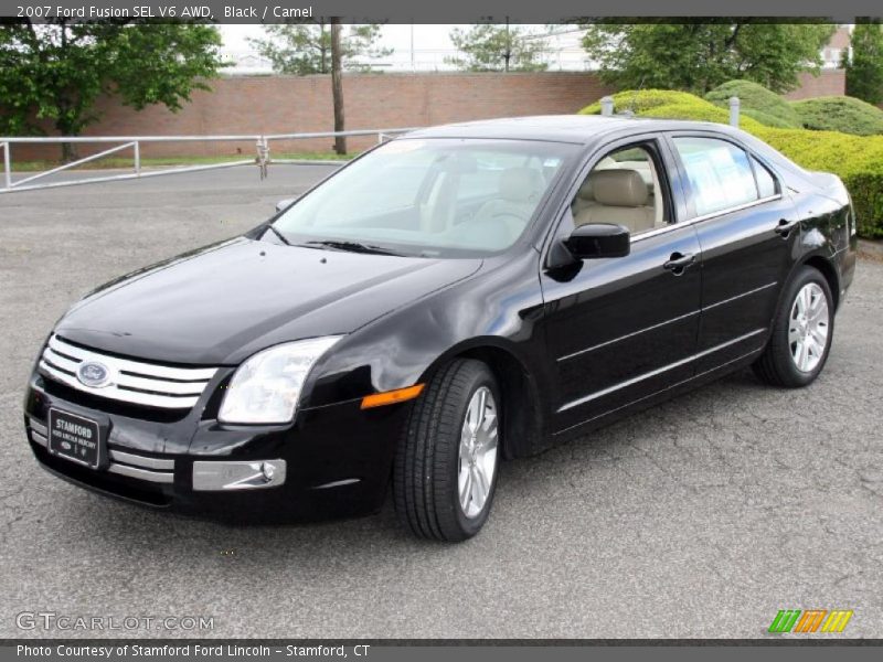 Black / Camel 2007 Ford Fusion SEL V6 AWD