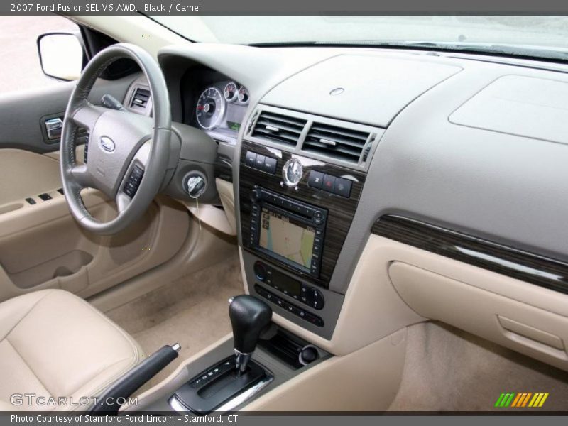 Black / Camel 2007 Ford Fusion SEL V6 AWD