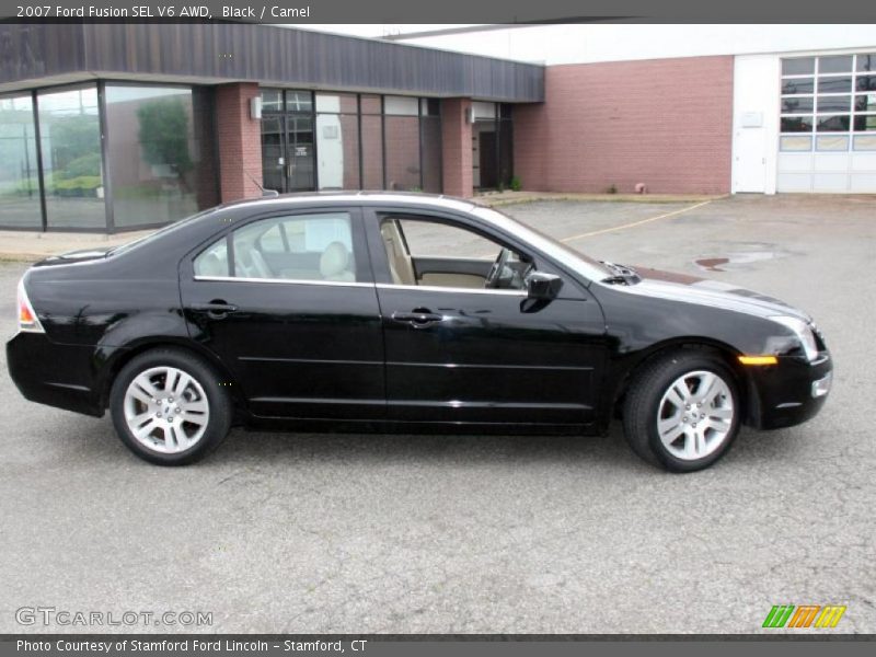 Black / Camel 2007 Ford Fusion SEL V6 AWD