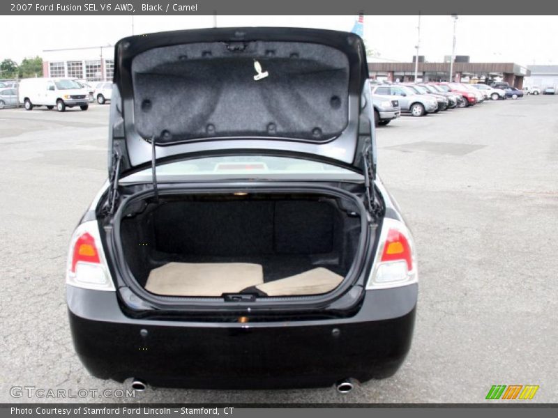 Black / Camel 2007 Ford Fusion SEL V6 AWD