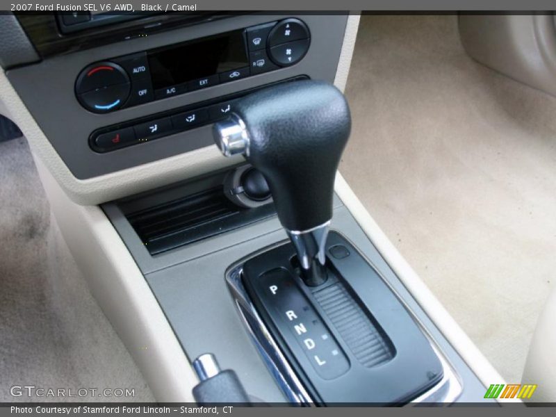 Black / Camel 2007 Ford Fusion SEL V6 AWD