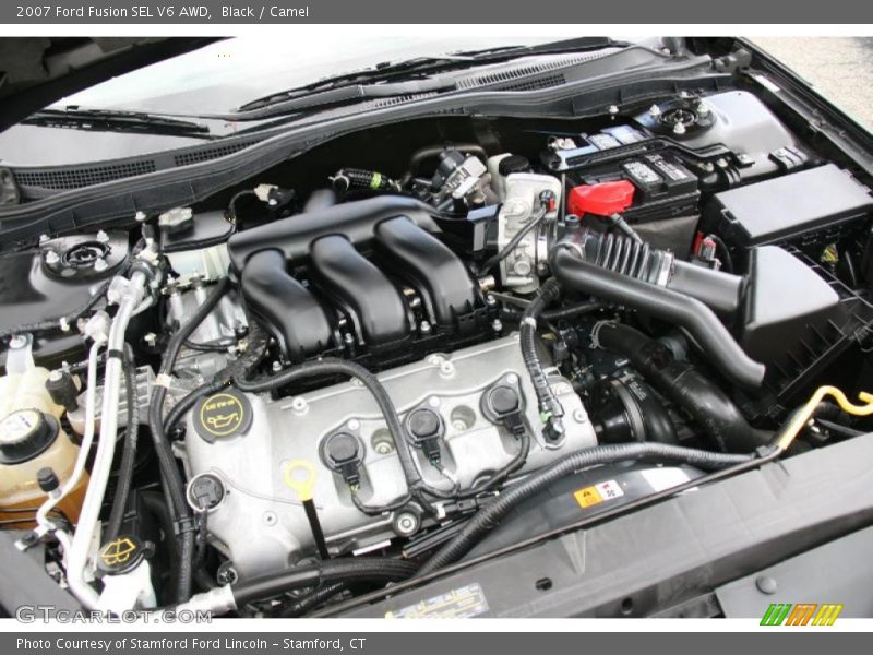 Black / Camel 2007 Ford Fusion SEL V6 AWD