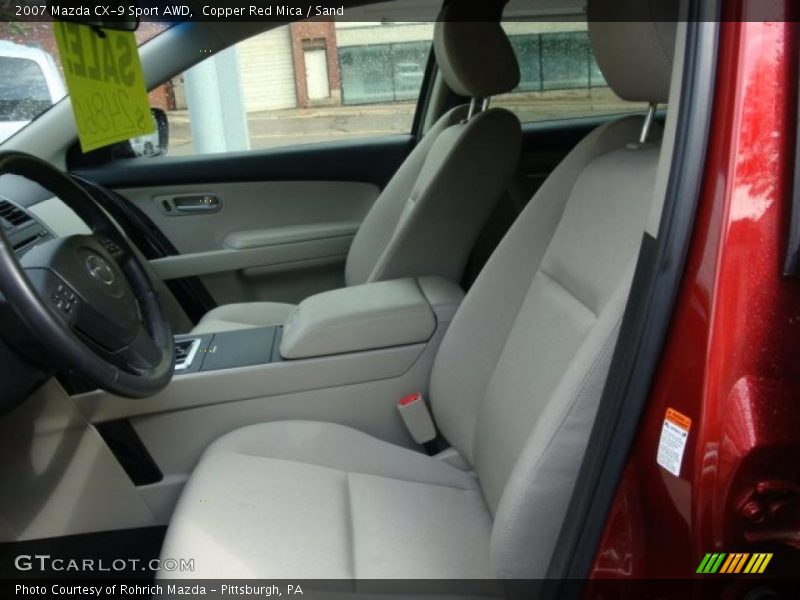 Copper Red Mica / Sand 2007 Mazda CX-9 Sport AWD