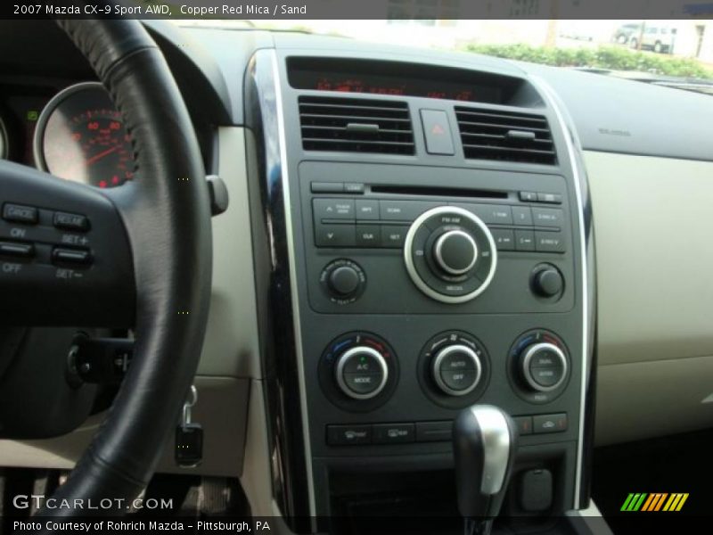 Copper Red Mica / Sand 2007 Mazda CX-9 Sport AWD