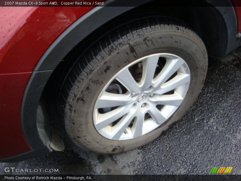 Copper Red Mica / Sand 2007 Mazda CX-9 Sport AWD