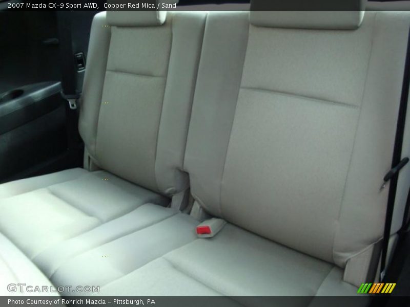 Copper Red Mica / Sand 2007 Mazda CX-9 Sport AWD
