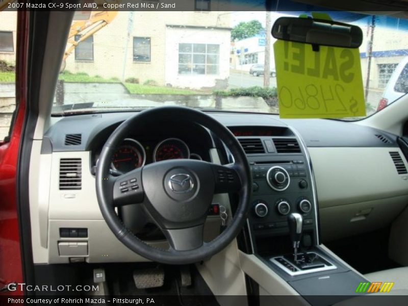 Copper Red Mica / Sand 2007 Mazda CX-9 Sport AWD