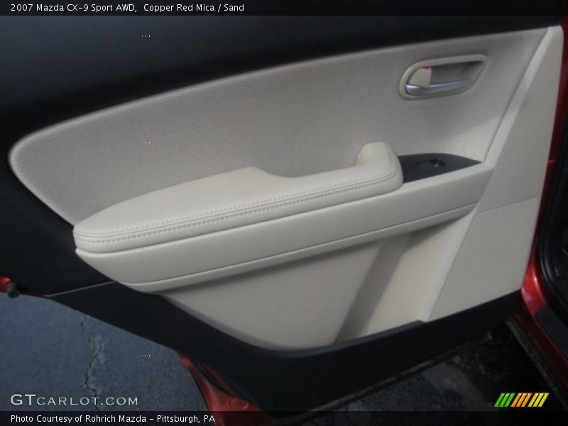 Copper Red Mica / Sand 2007 Mazda CX-9 Sport AWD