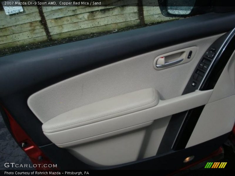 Copper Red Mica / Sand 2007 Mazda CX-9 Sport AWD