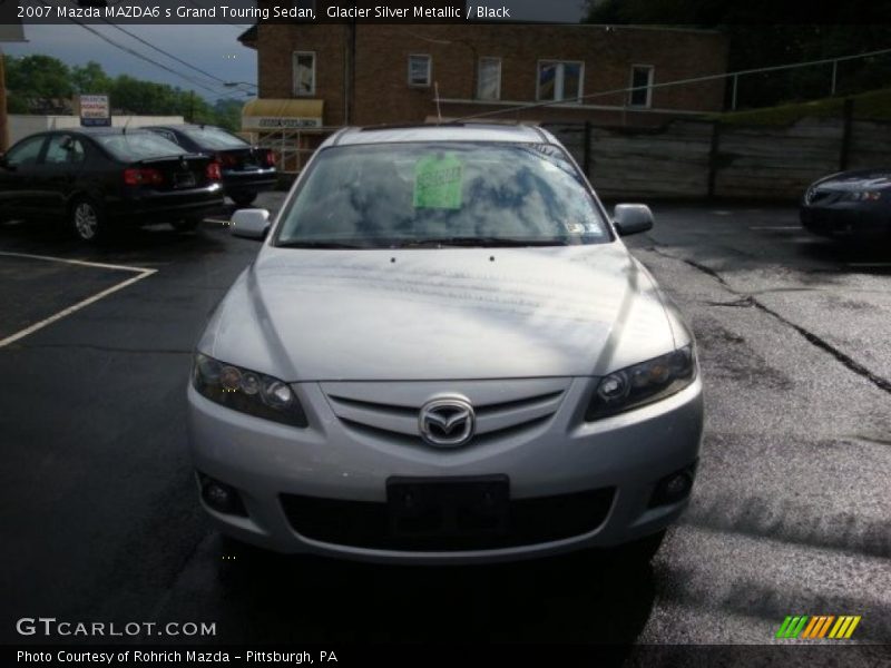 Glacier Silver Metallic / Black 2007 Mazda MAZDA6 s Grand Touring Sedan
