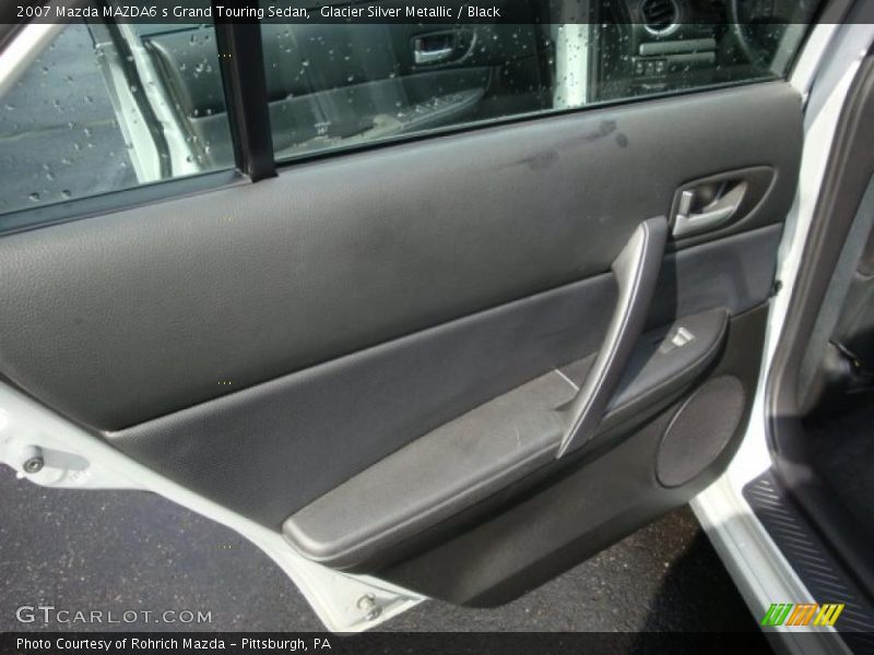 Glacier Silver Metallic / Black 2007 Mazda MAZDA6 s Grand Touring Sedan