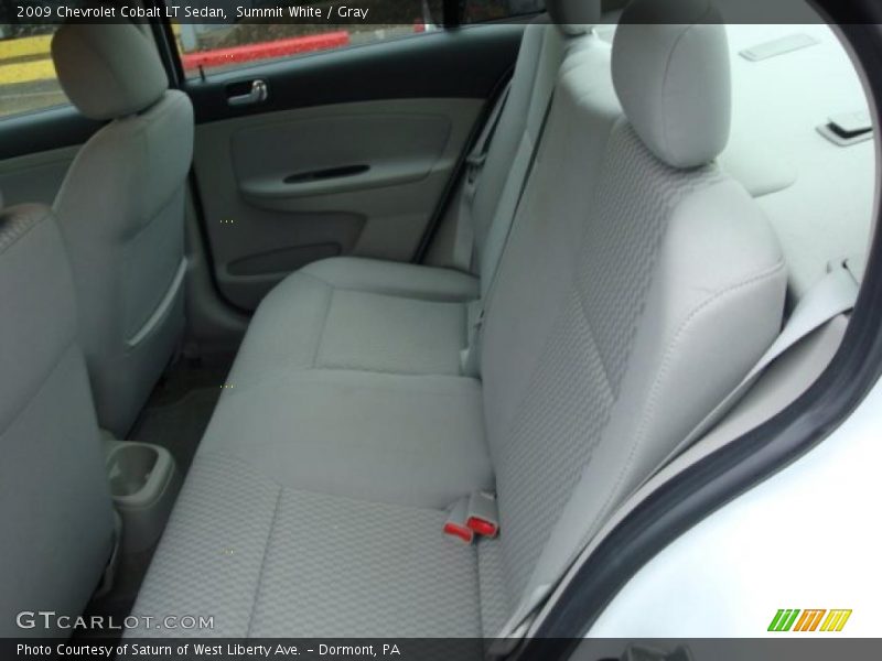 Summit White / Gray 2009 Chevrolet Cobalt LT Sedan
