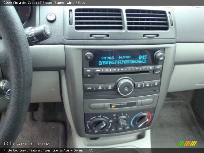 Summit White / Gray 2009 Chevrolet Cobalt LT Sedan