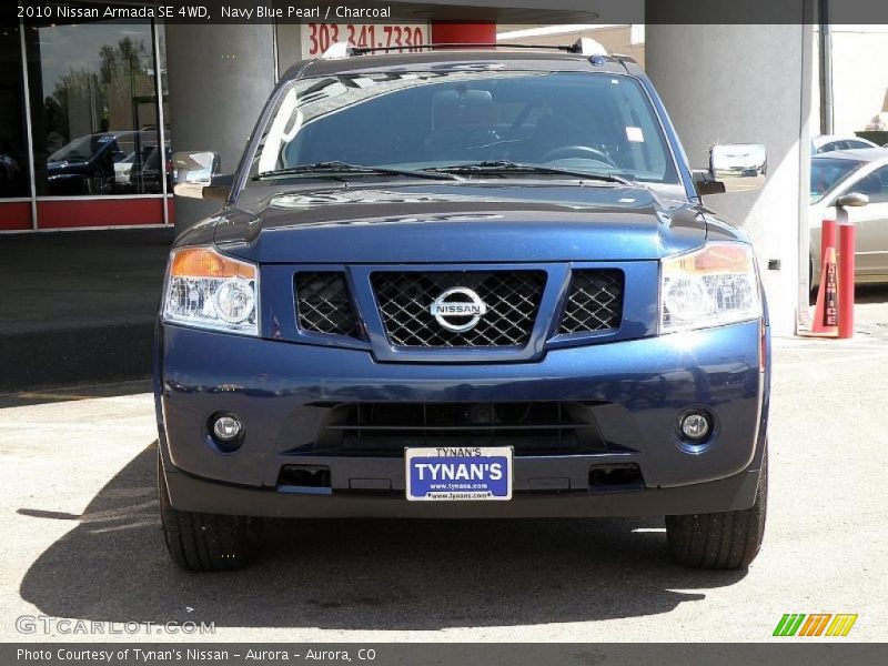 Navy Blue Pearl / Charcoal 2010 Nissan Armada SE 4WD