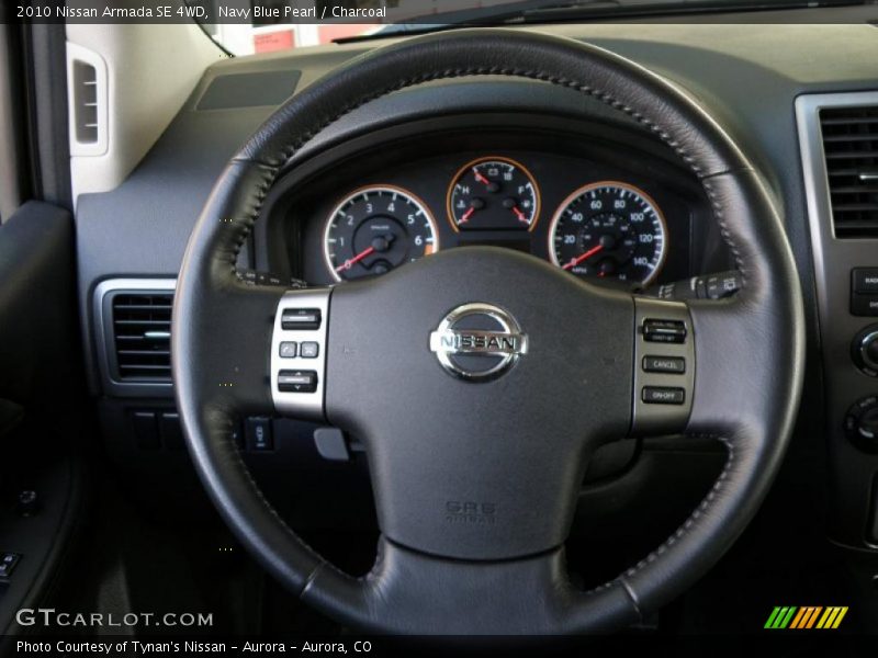 Navy Blue Pearl / Charcoal 2010 Nissan Armada SE 4WD