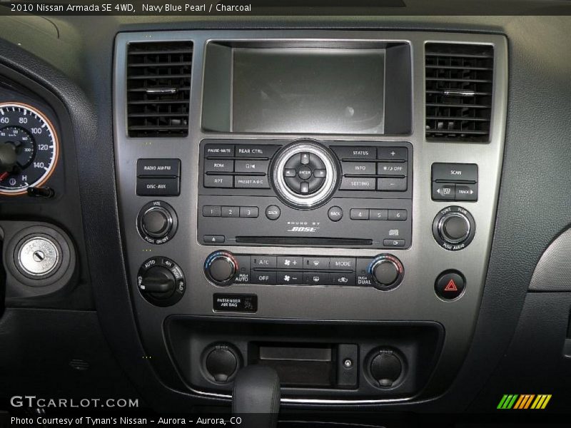 Navy Blue Pearl / Charcoal 2010 Nissan Armada SE 4WD