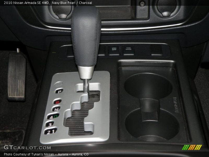 Navy Blue Pearl / Charcoal 2010 Nissan Armada SE 4WD