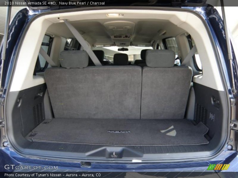 Navy Blue Pearl / Charcoal 2010 Nissan Armada SE 4WD