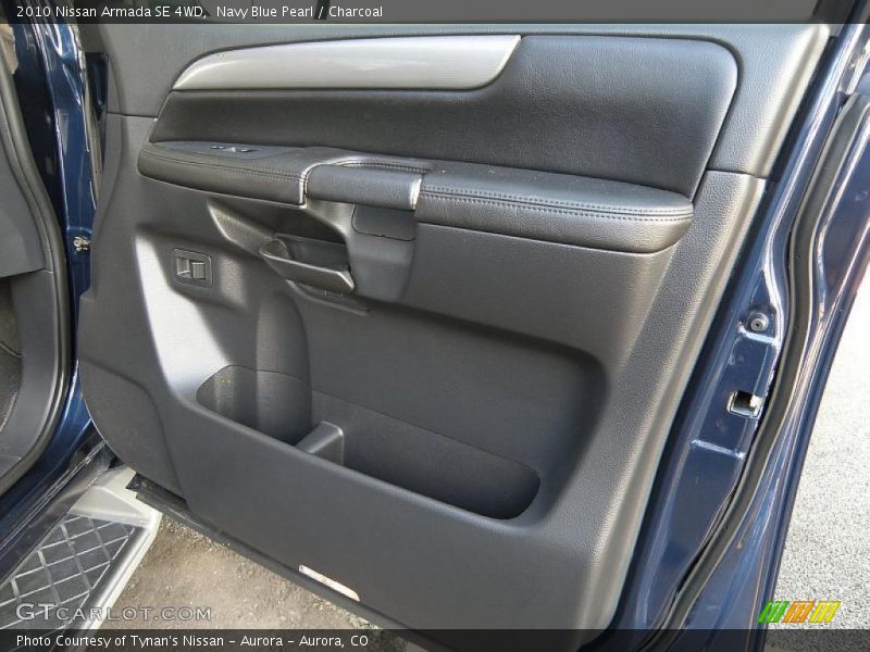Navy Blue Pearl / Charcoal 2010 Nissan Armada SE 4WD