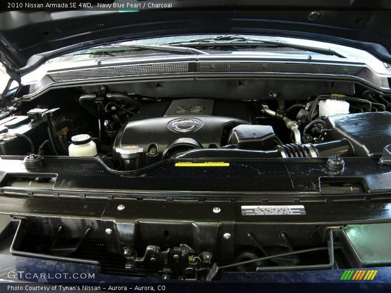 Navy Blue Pearl / Charcoal 2010 Nissan Armada SE 4WD
