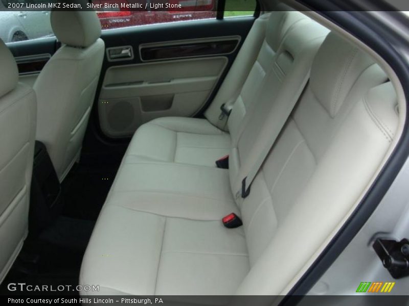 Silver Birch Metallic / Light Stone 2007 Lincoln MKZ Sedan