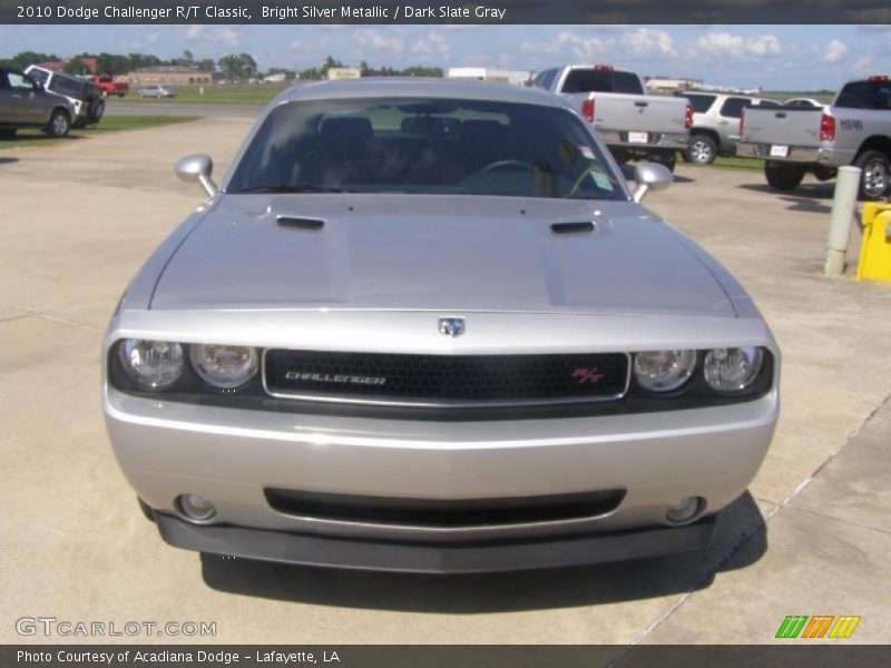 Bright Silver Metallic / Dark Slate Gray 2010 Dodge Challenger R/T Classic