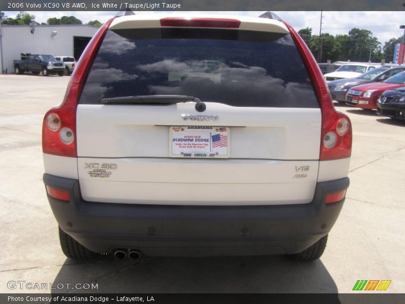 Ice White / Taupe/Light Taupe 2006 Volvo XC90 V8 AWD