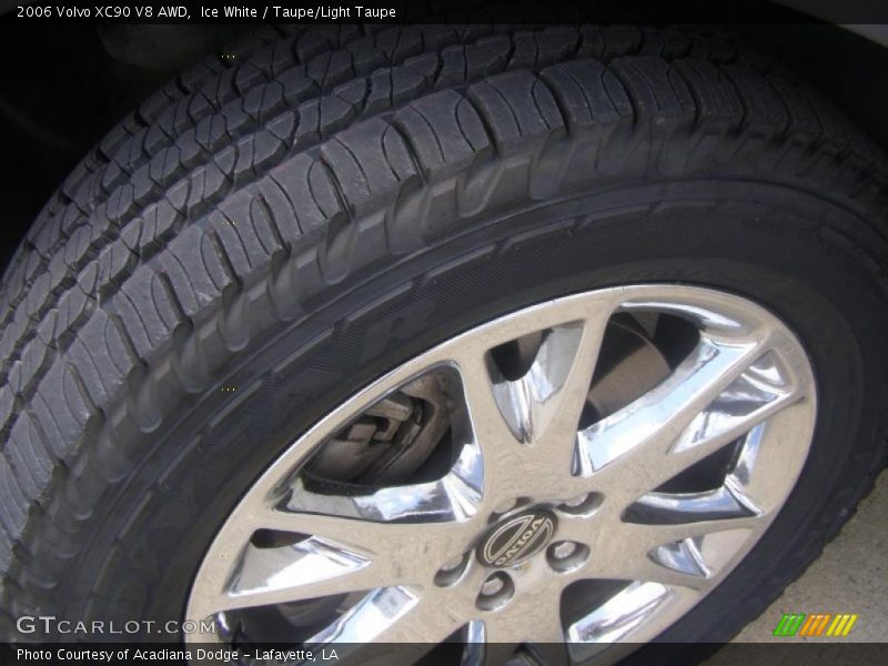 Ice White / Taupe/Light Taupe 2006 Volvo XC90 V8 AWD