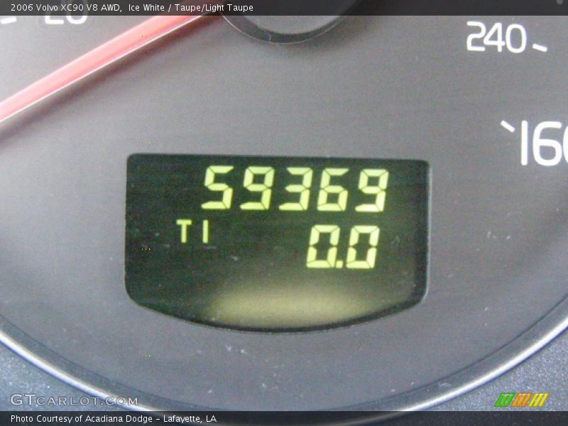 Ice White / Taupe/Light Taupe 2006 Volvo XC90 V8 AWD