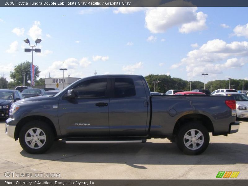 Slate Gray Metallic / Graphite Gray 2008 Toyota Tundra Double Cab