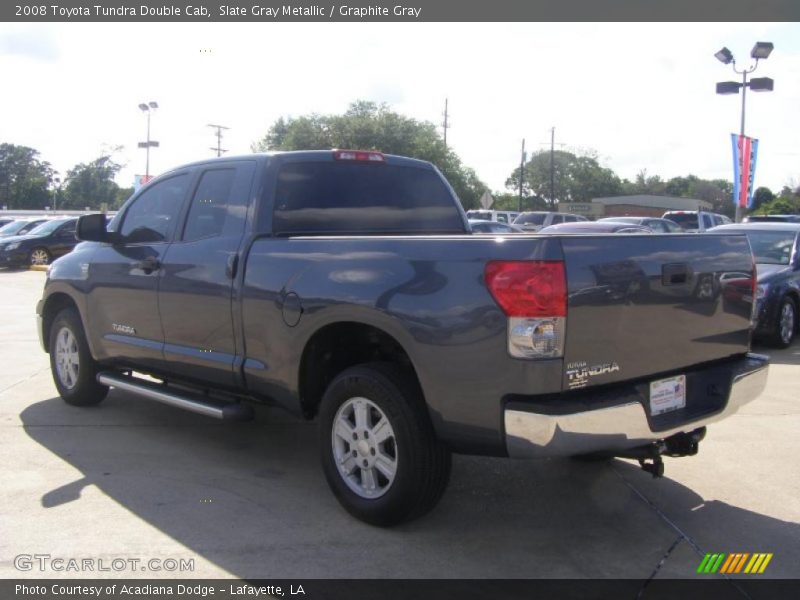 Slate Gray Metallic / Graphite Gray 2008 Toyota Tundra Double Cab
