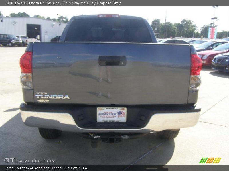 Slate Gray Metallic / Graphite Gray 2008 Toyota Tundra Double Cab