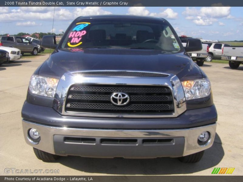 Slate Gray Metallic / Graphite Gray 2008 Toyota Tundra Double Cab