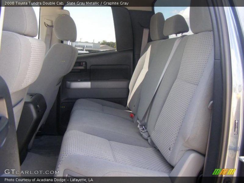 Slate Gray Metallic / Graphite Gray 2008 Toyota Tundra Double Cab