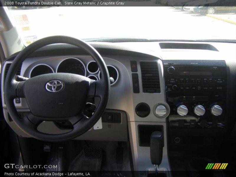 Slate Gray Metallic / Graphite Gray 2008 Toyota Tundra Double Cab