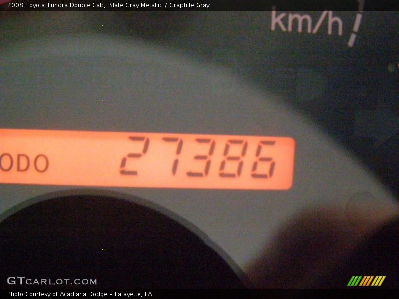 Slate Gray Metallic / Graphite Gray 2008 Toyota Tundra Double Cab