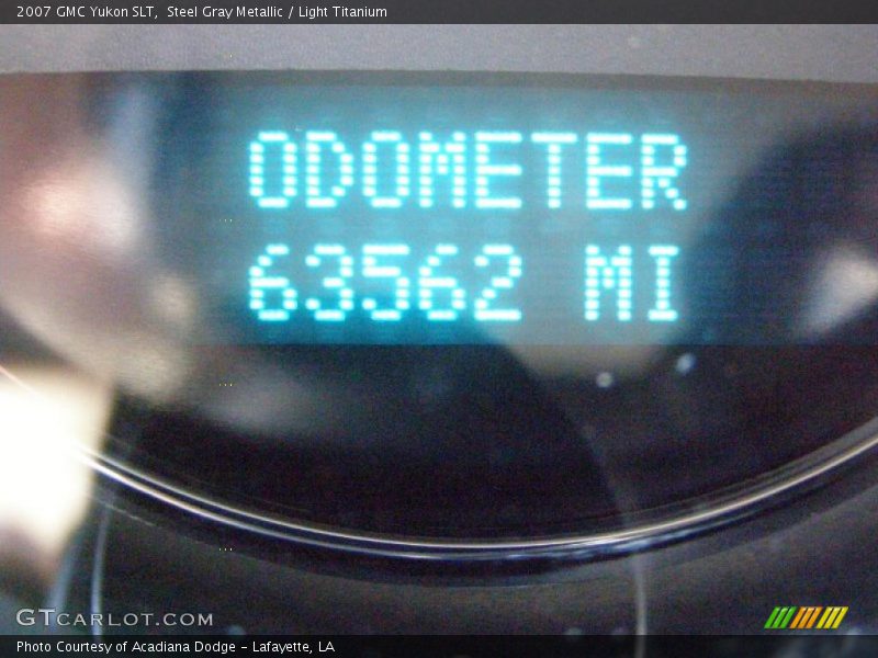 Steel Gray Metallic / Light Titanium 2007 GMC Yukon SLT