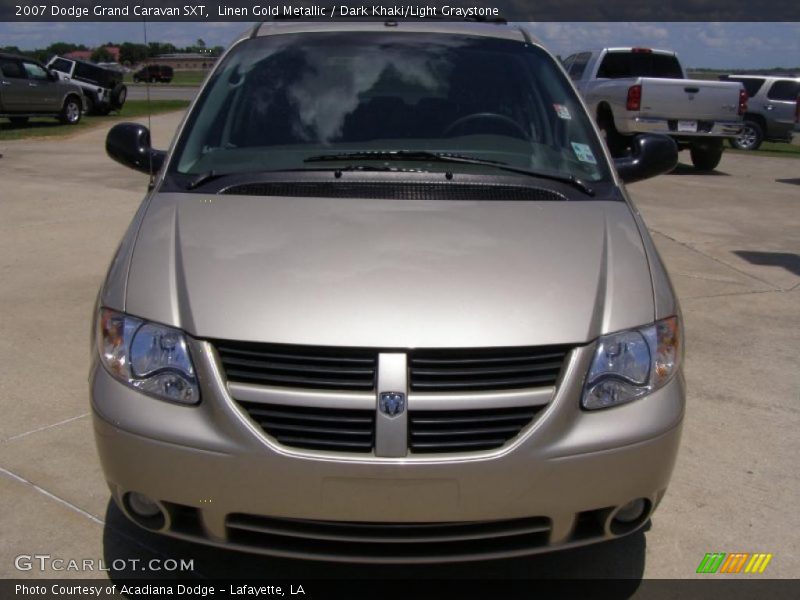 Linen Gold Metallic / Dark Khaki/Light Graystone 2007 Dodge Grand Caravan SXT