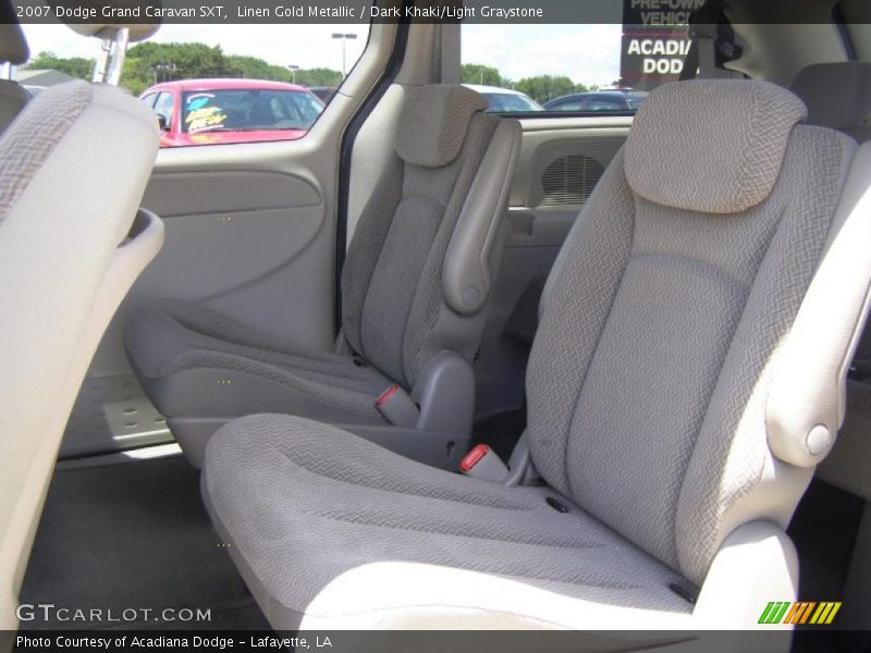 Linen Gold Metallic / Dark Khaki/Light Graystone 2007 Dodge Grand Caravan SXT