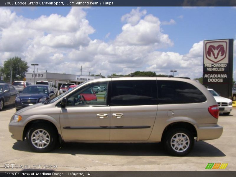 Light Almond Pearl / Taupe 2003 Dodge Grand Caravan Sport