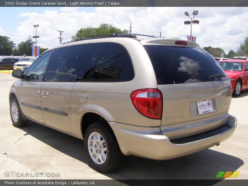 Light Almond Pearl / Taupe 2003 Dodge Grand Caravan Sport