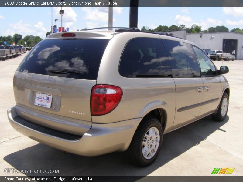 Light Almond Pearl / Taupe 2003 Dodge Grand Caravan Sport