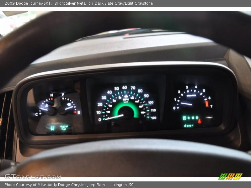 Bright Silver Metallic / Dark Slate Gray/Light Graystone 2009 Dodge Journey SXT