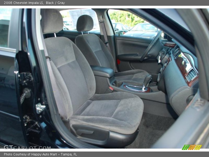 Black / Gray 2008 Chevrolet Impala LS