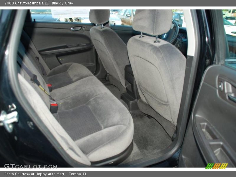 Black / Gray 2008 Chevrolet Impala LS